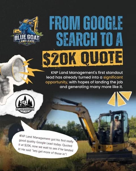 KNP Land Management: from Google search to a $20K quote