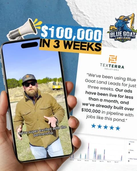 TexTerra Solutions: $100,000 in pipeline in 3 weeks