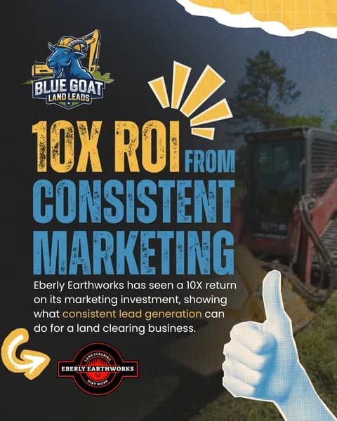 Eberly Earthworks: 10X ROI from consistent marketing